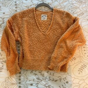 We The Free Orange Sweater